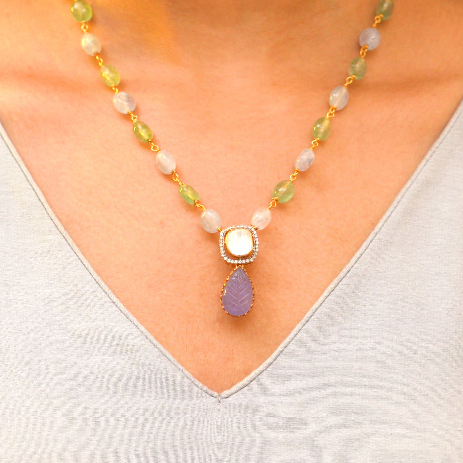 Naina 925 silver chain, party wear premium gold-plated silver chain