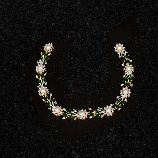 Mihika CZ Necklace