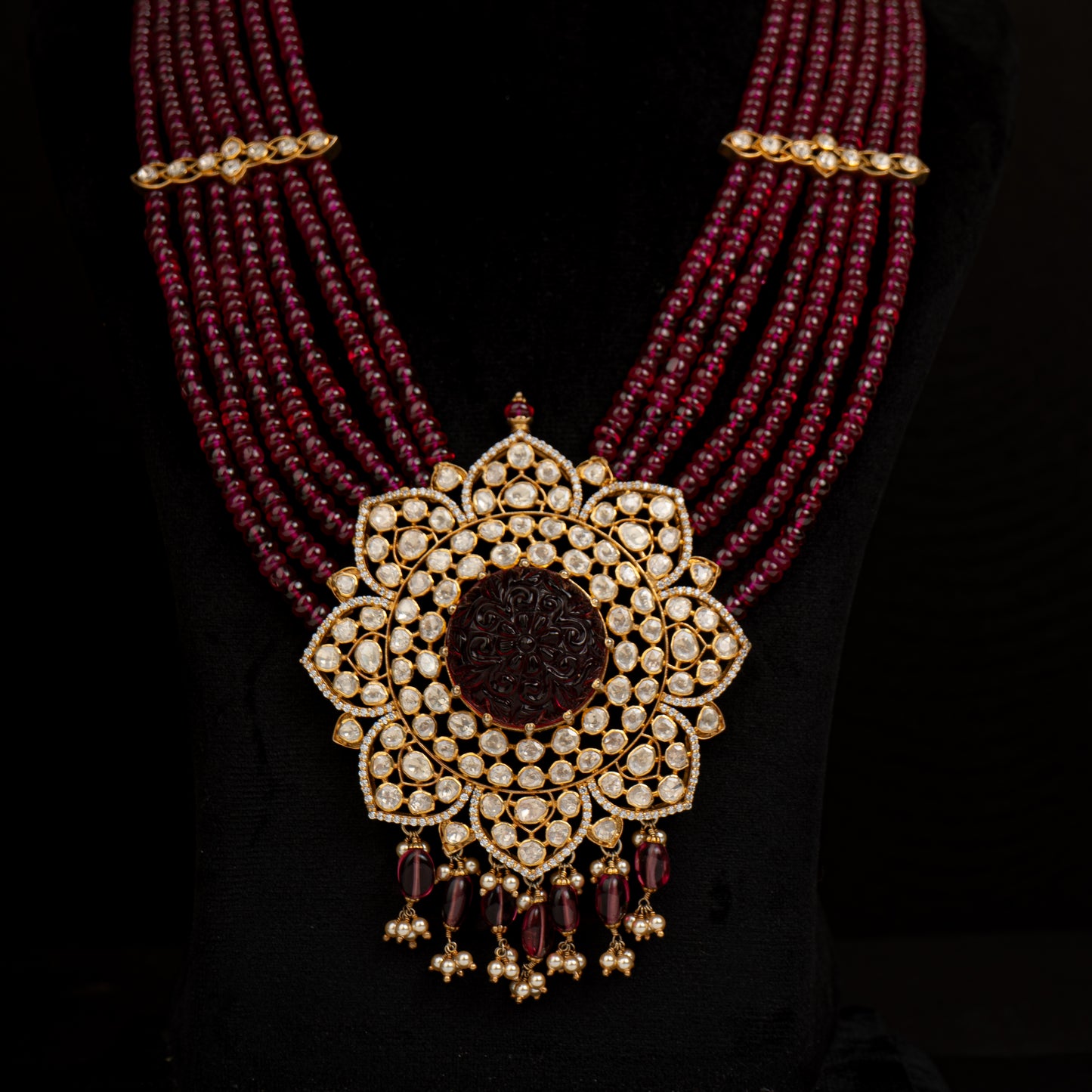 Layla CZ Stone Long Haram