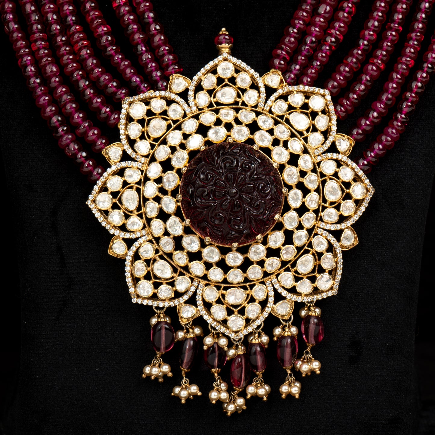 Layla CZ Stone Long Haram