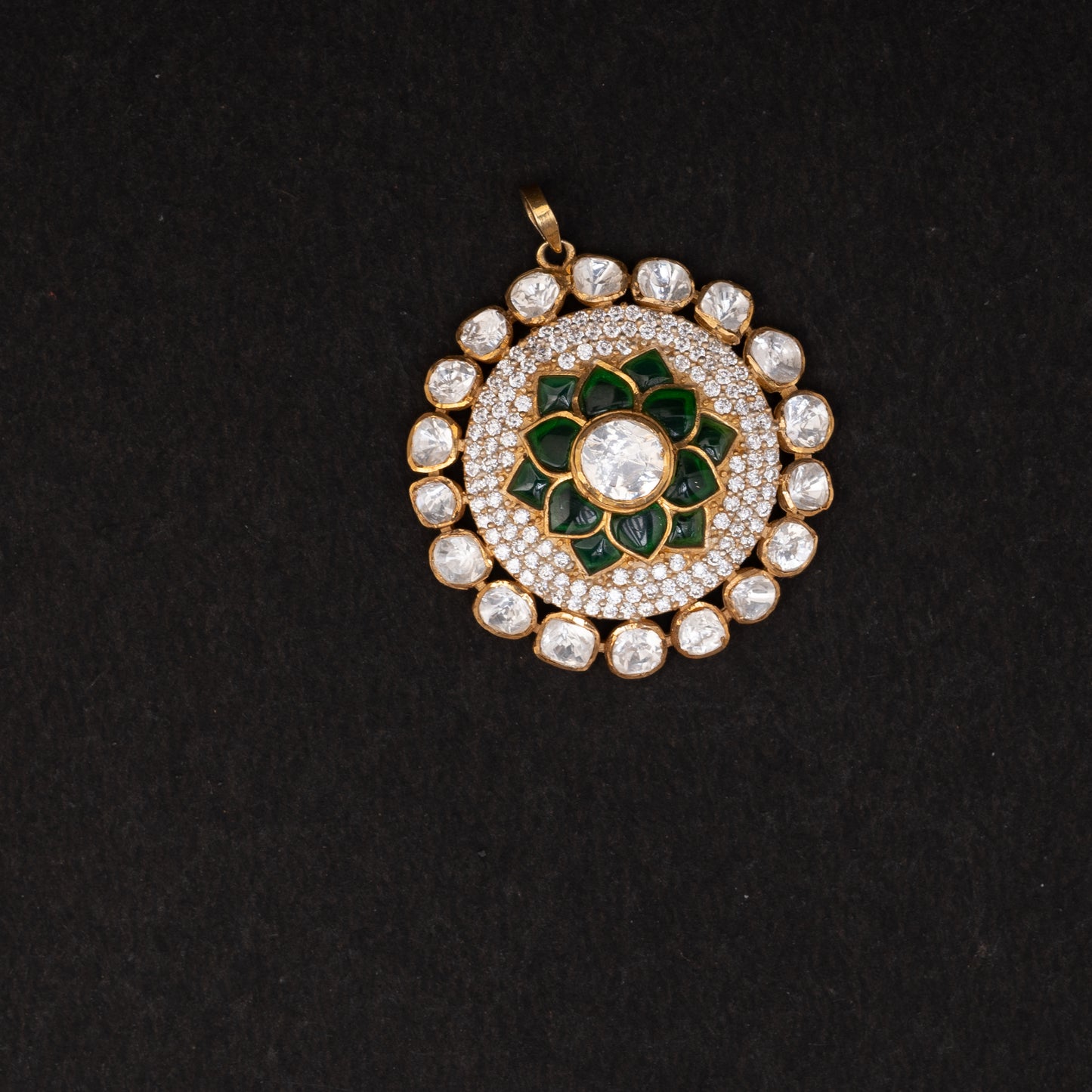 Myra silver pendant, 92.5 silver pendant, gold-plated silver pendant