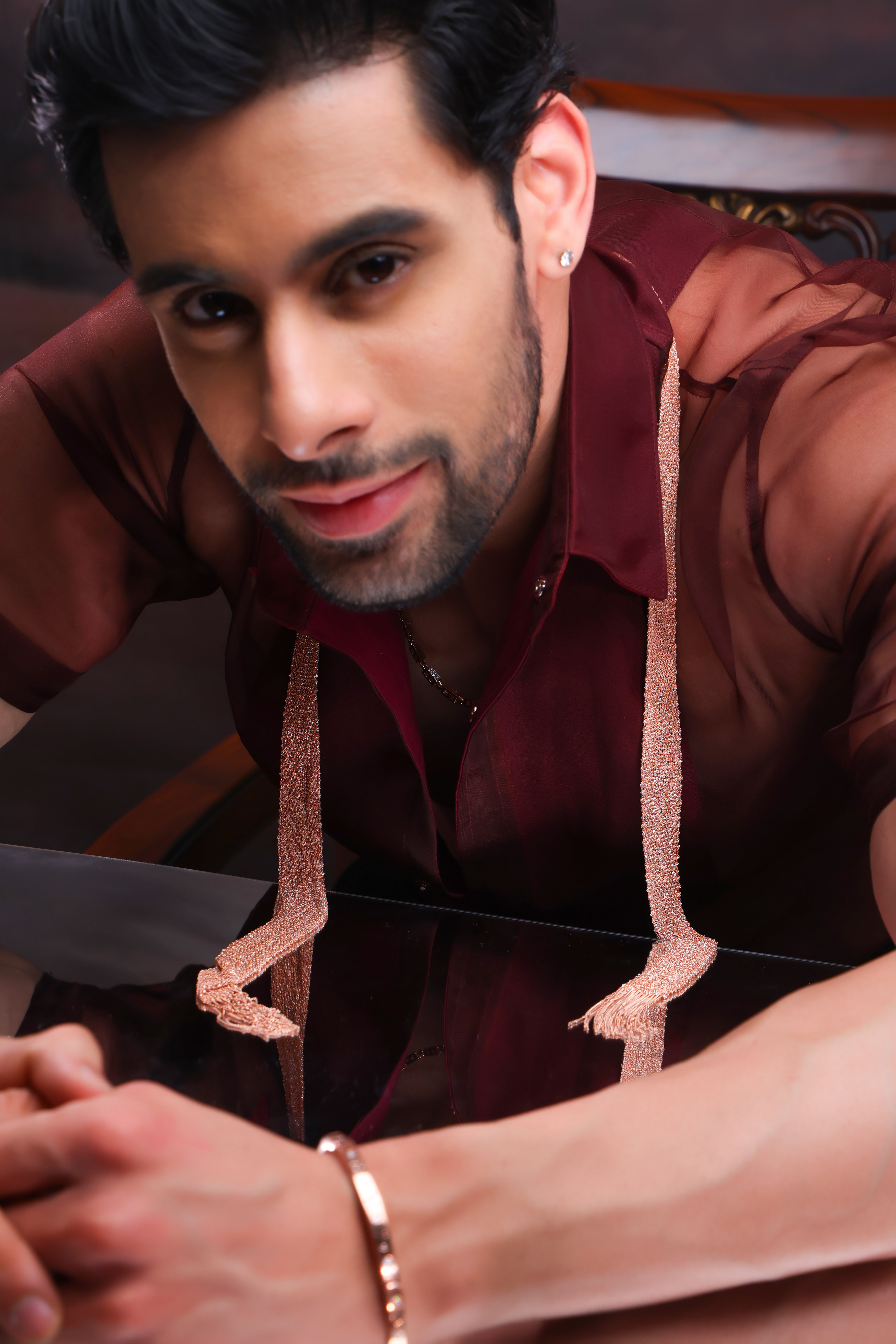 Drape Luxe Chain Tie