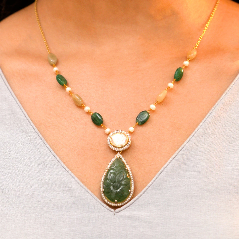 Siara 92.5 silver chain, gold-plated silver chain