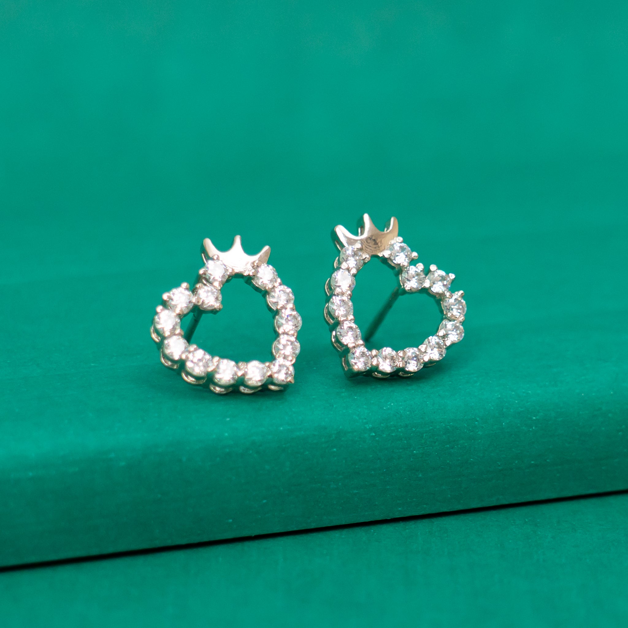 Zara silver stud earrings, 92.5 silver earrings, everyday wear anti-tarnish silver earrings