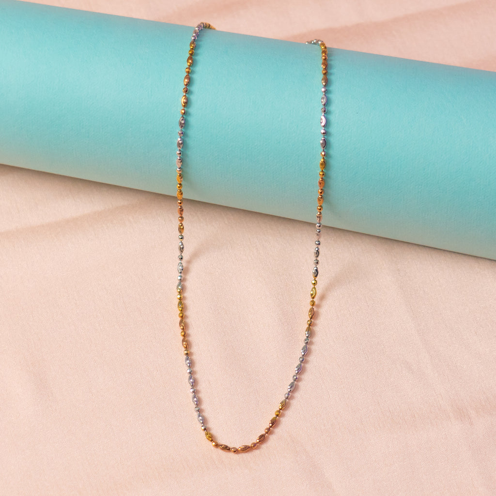 Ishaya 92.5 silver chain, daily wear gold-plated silver chain, anti-tarnish silver chain