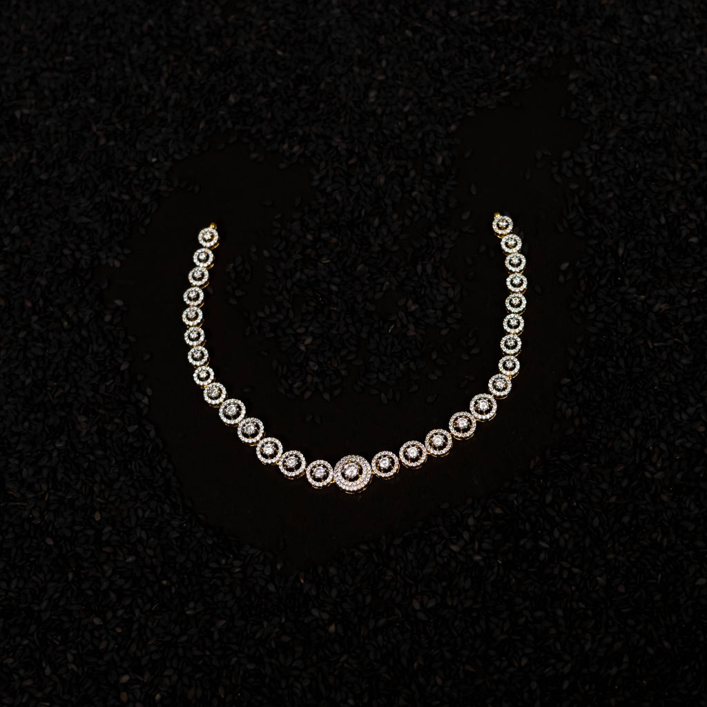 Nadhiya CZ Necklace