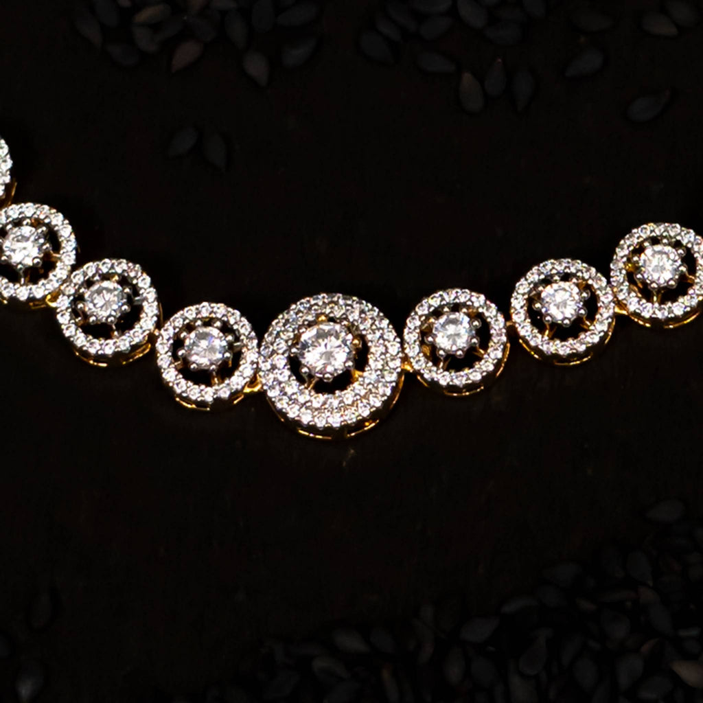 Nadhiya CZ Necklace
