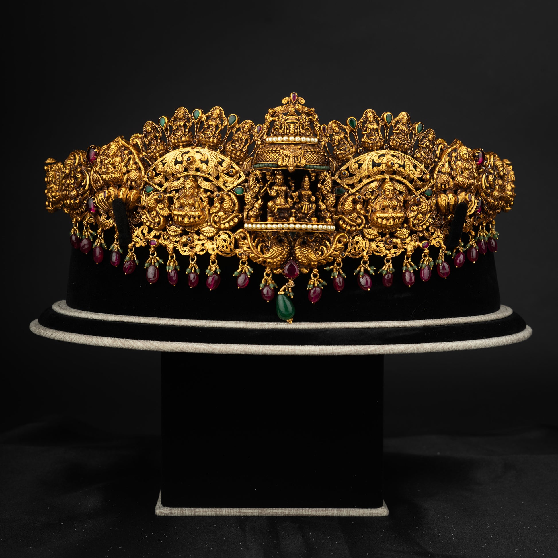 Abhinaya Nakshi Vaddanam, Gold plated 92.5 silver nakshi vaddanam