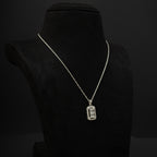Aalaya CZ 92.5 Silver Chain, Daily wear 92.5 silver chain with pendant