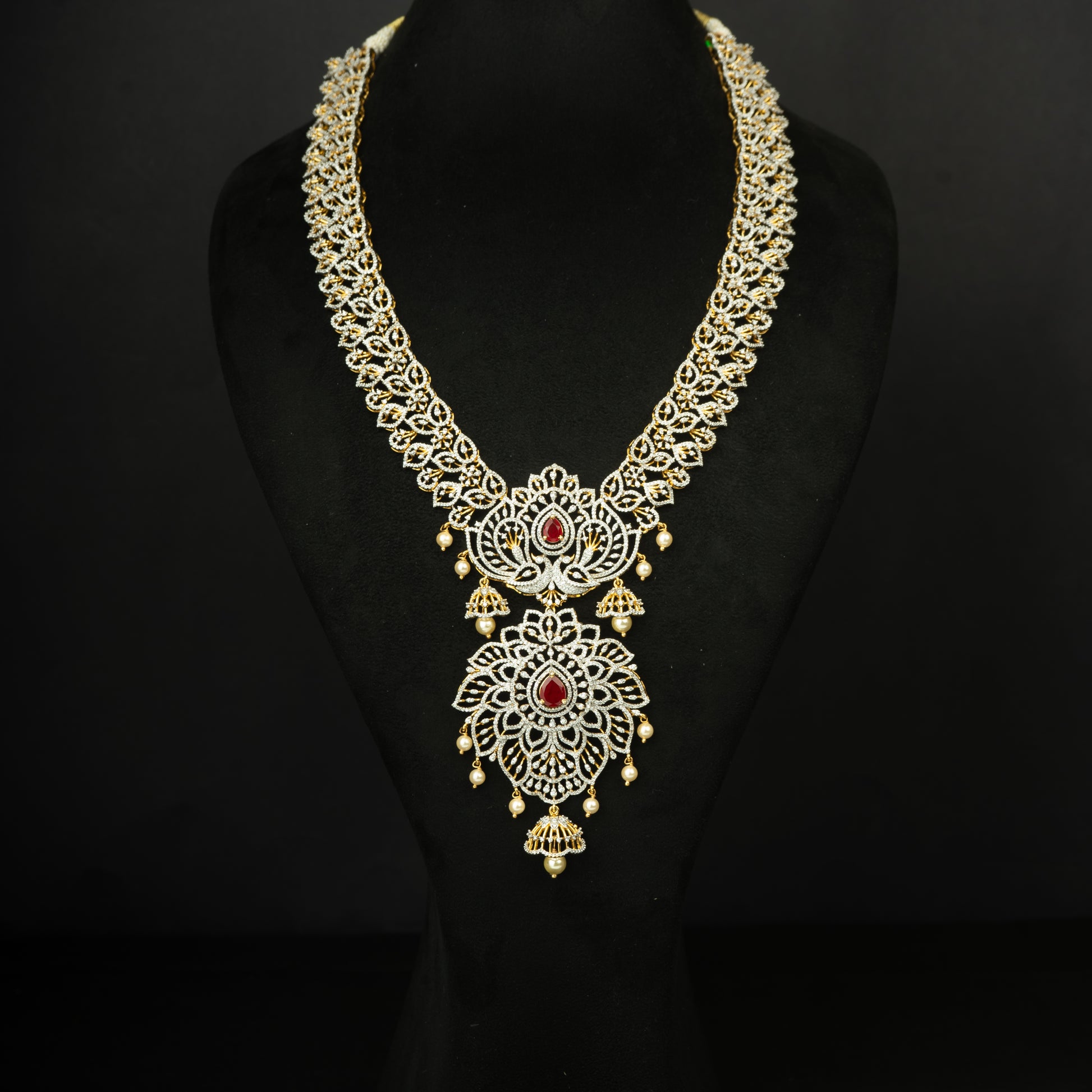 Nyla CZ Stone Long Haram